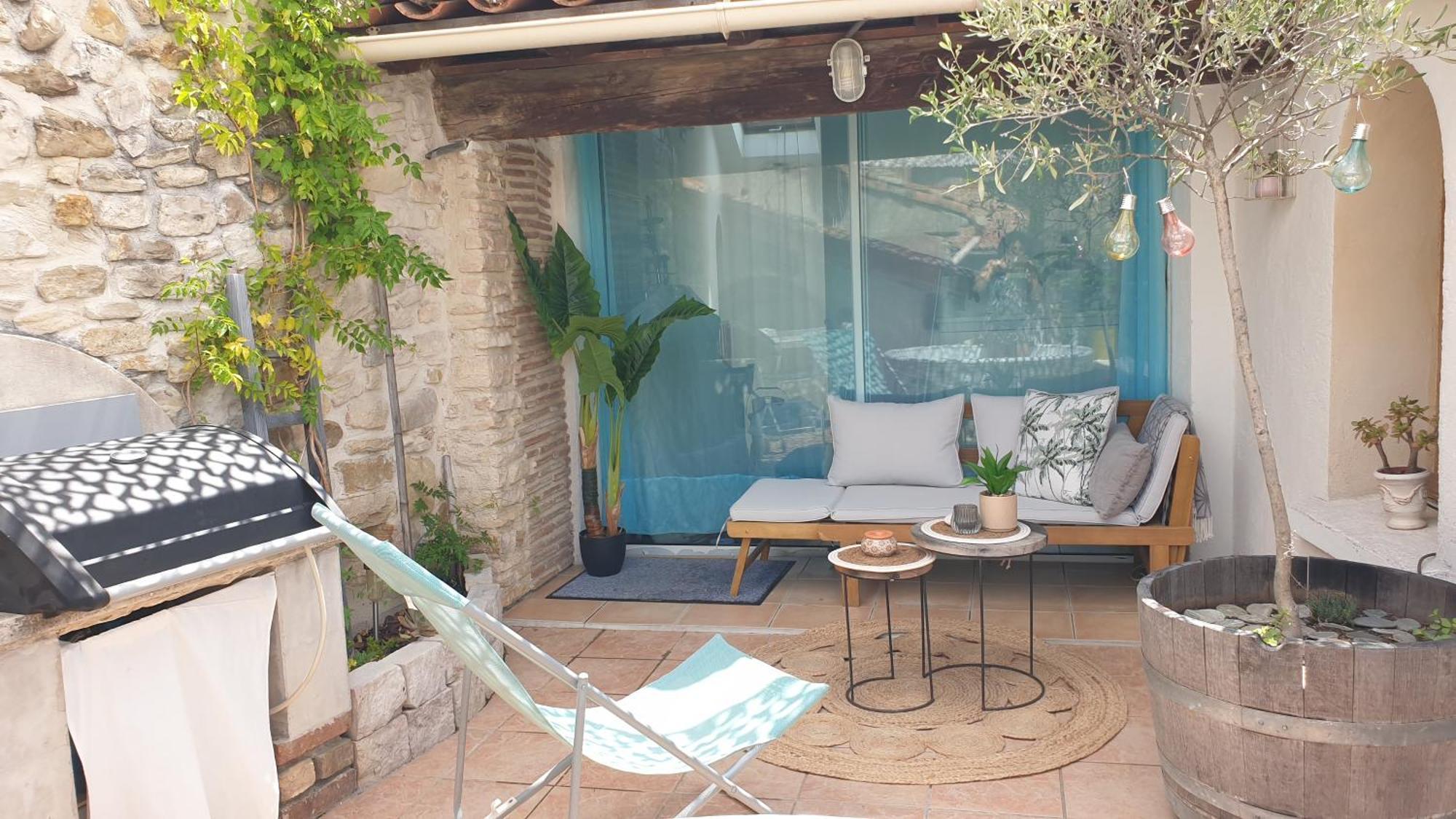 Maison avec Jacuzzi et terrasse sur les toits Brignon Extérieur photo