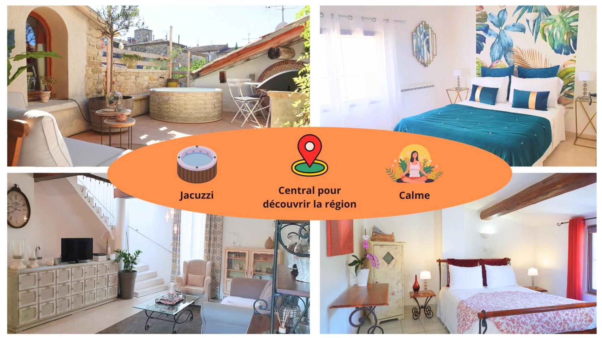 Maison avec Jacuzzi et terrasse sur les toits Brignon Extérieur photo